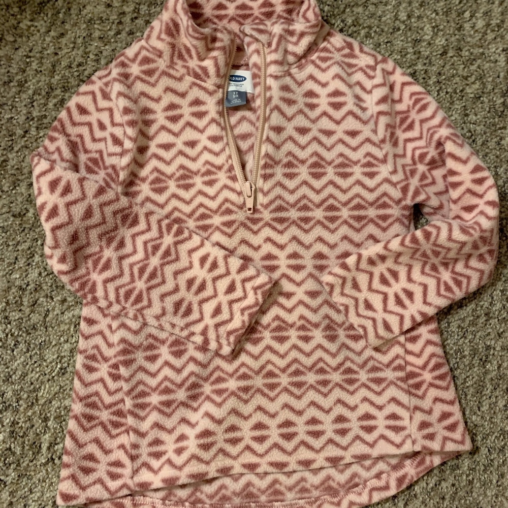 3T Girls Fleece Sweatshirt